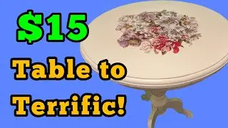 $15 Table to Terrific!