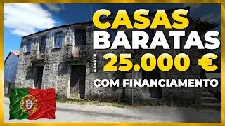 CASAS BARATAS EM PORTUGAL + FINANCIAMENTO (Viseu pt2)