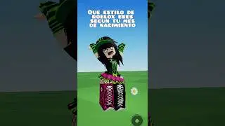 Que estilo de roblox eres, segun tu mes de nacimiento #roblox #apoyoooo #noflop #gacha #robloxedit