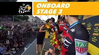 Podium - Onboard camera - Sequence of the day - Stage 3 - Tour de France 2018