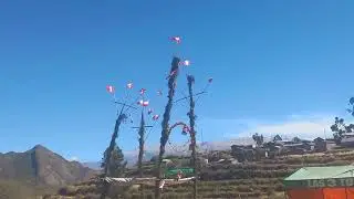 Recepci&oacute;n de familia e invitados  festividad escarbo acequia ataspaya moquegua Per&uacute; 