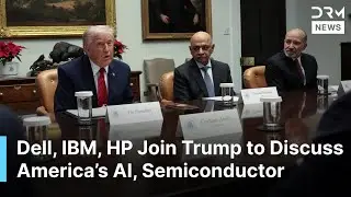 BREAKING NEWS: Trump Hosts Tech CEOs at White House, Reveals Massive U.S. Investments in AI | AC1N