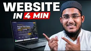 How to Create a Full Website Using AI in 4 Minutes | Step-by-Step Tutorial