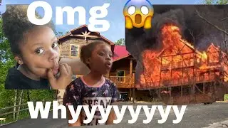 We went to the cabins in Tennessee our cabin caught on fire,saw bears🐻& went go carting must watch!