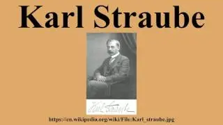 Karl Straube