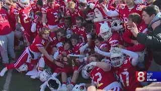 Greenwich football rolls over New Canaan for Class LL title