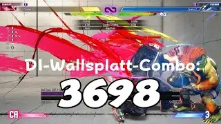 SF6: Zangief Drive-Impact (DI) Wallsplatt-Combos !!!