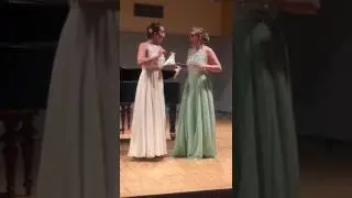 Gioacchino Rossini - duetto La regata Veneziana (Natália Flórová, Romana Hýroššová)