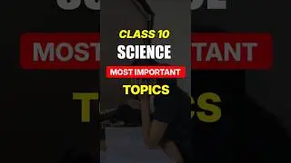 Most Important Topics Of Science For Half Yearly Exam 🔥 Class 10th #shorts #class10