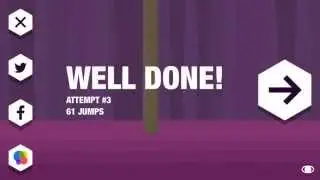 Mr. Jump Level 6 World A. Walkthrough.