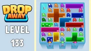 Drop Away level 133 gameplay solution