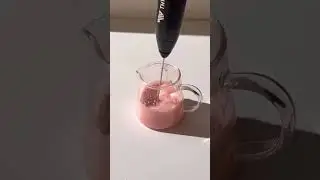 Dark Cherry Matcha Latte