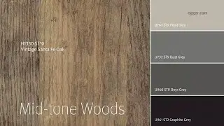 EGGER Decor Combinations - Mid-tone Woods