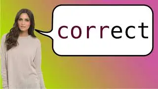 How to say 'correct' in French?