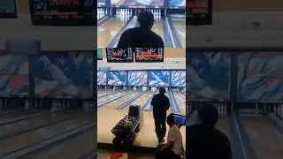 The Pin Slider Strike In Bowling!! #bowling  #subscribe  #fypage