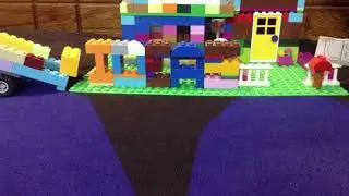 Lego stop motion film - rocket launch success and direct failure