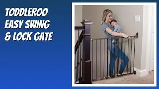 REVIEW (2026): Toddleroo Easy Swing & Lock Gate. Features