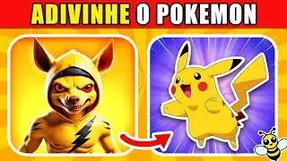DESAFIO ADIVINHE QUAL &Eacute;  O POKEMON PELA VERS&Atilde;O MONSTRO | DESAFIOS VISUAIS #quiz #pokemon #adivinhe