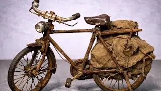 Restoration of a 25 Years Old Rusty Bicycle | Deep Cleaning ASMR