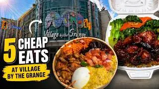 Toronto&rsquo;s Most Underrated, Hidden Gem Food Court? | Village by the Grange Food Tour
