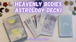 🌙 ☀️HEAVENLY BODIES ASTROLOGY DECK! REVIEW & FLIP THROUGH! ✨🌙 #astrology #deckreview