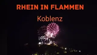Rhein in Flammen | Großes Feuerwerk zu Koblenz 2025
