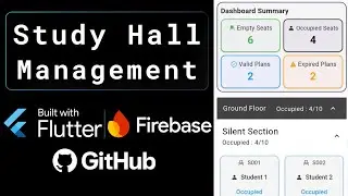 Study Hall Management App | Flutter + Offline-First Demo