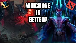 WHICH CHAMP/HERO IS BETTER || DOTA 2 VS LEAGUE OF LEGENDS (PART 6)