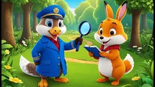 Detective Goose and the Lost Cap Clue 🕵️🪶🎩 | Mystery Adventure Song | Nursery Rhymes & Kids Songs