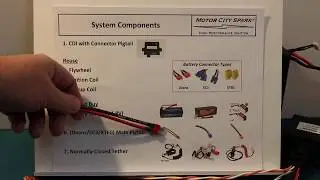 Banshee 250R CDI Motor City Spark - Components and Wiring