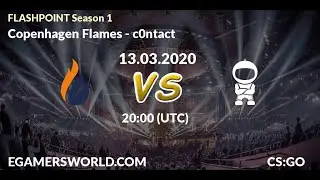 CS GO [RU] Copenhagen Flames  vs c0ntact   (bo3)