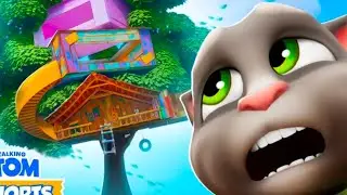 mega tree house 🏠 Talking Tom and friends#talkingtom  #games #talkingangela2newupdate2023 