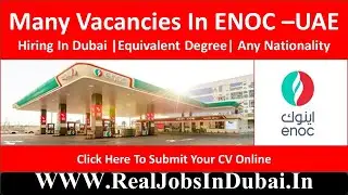 ENOC Careers Jobs Vacancies – UAE
