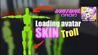 VIRTUAL DROID LOADING AVATAR SKIN GREEN ROBOT (Virtual droid 2 Skin) (FREE DOWNLOAD)