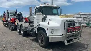 Перемещение тягача Mack 1990 года выпуска | Проект по транспортировке и реставрации винтажных гру...