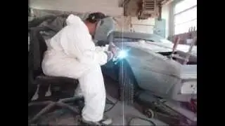 Welding glassfibre