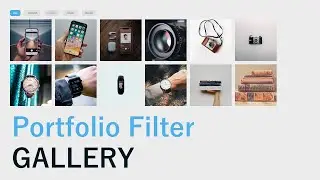Create Portfolio Filter Gallery with CSS & Vanilla JavaScript
