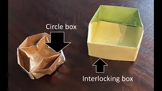 Inter locking Box and circle box