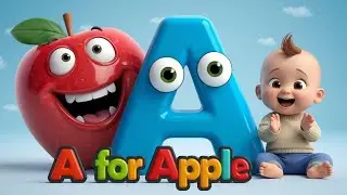 ABC phonics Cartoon for Toddlers 😄 | a for apple 🍎 | ABCD Song | alphabet a&ndash;z 🔤 | एबीसीडी #kids