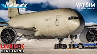 🔴 LIVE: Cape Town to Antarctica - US Air Force 77F | Flight Simulator 2024 VATSIM Event