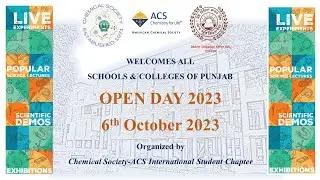 Chemical Society - ACS International Student Chapter Open Day 2023, GNDU, Amritsar