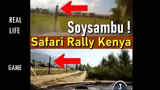 EA WRC 2023 vs Real Life: Soysambu Full Stage - Safari Rally Kenya