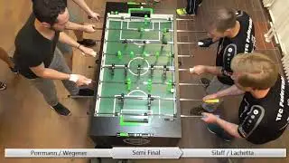Kickereck Open | Semi Final - Wegener / Porrmann vs Lachetta / Silaff | Tablesoccer.TV