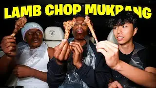 Ray Eats Lamb Chops In His Lamborghini With Rakai & Reggie!