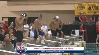 2011 Missouri Grand Prix Men's 100m Breaststroke A Final - re-swim