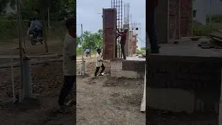 column shuttering / formwork making  method. #construction #civilengineering #column #formwork