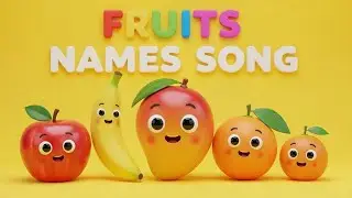 Fruits Song for Kids 🍎🍌 | Learn Fruits with Music | Nursery Rhymes