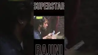 RARE FOOTAGE OF SUPERSTAR IN A SHOOTING SPOT #shorts #ytshorts #trending #viral #rajinikanth