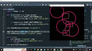 Tutorial 4- Mouse event bindings in Python | Image Processing Course | Computer Vision