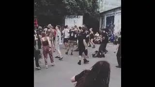 Love it when #berlin streets go #darkdelic  #openair ....#darkpsy #forestpsy #psyberlin #berghain